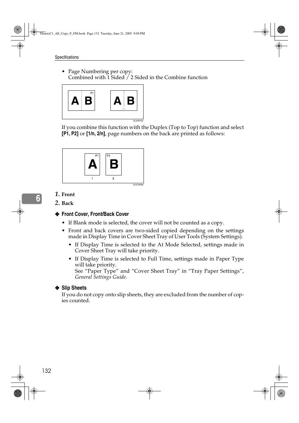 Ricoh Aficio 3232C User Manual | Page 146 / 156