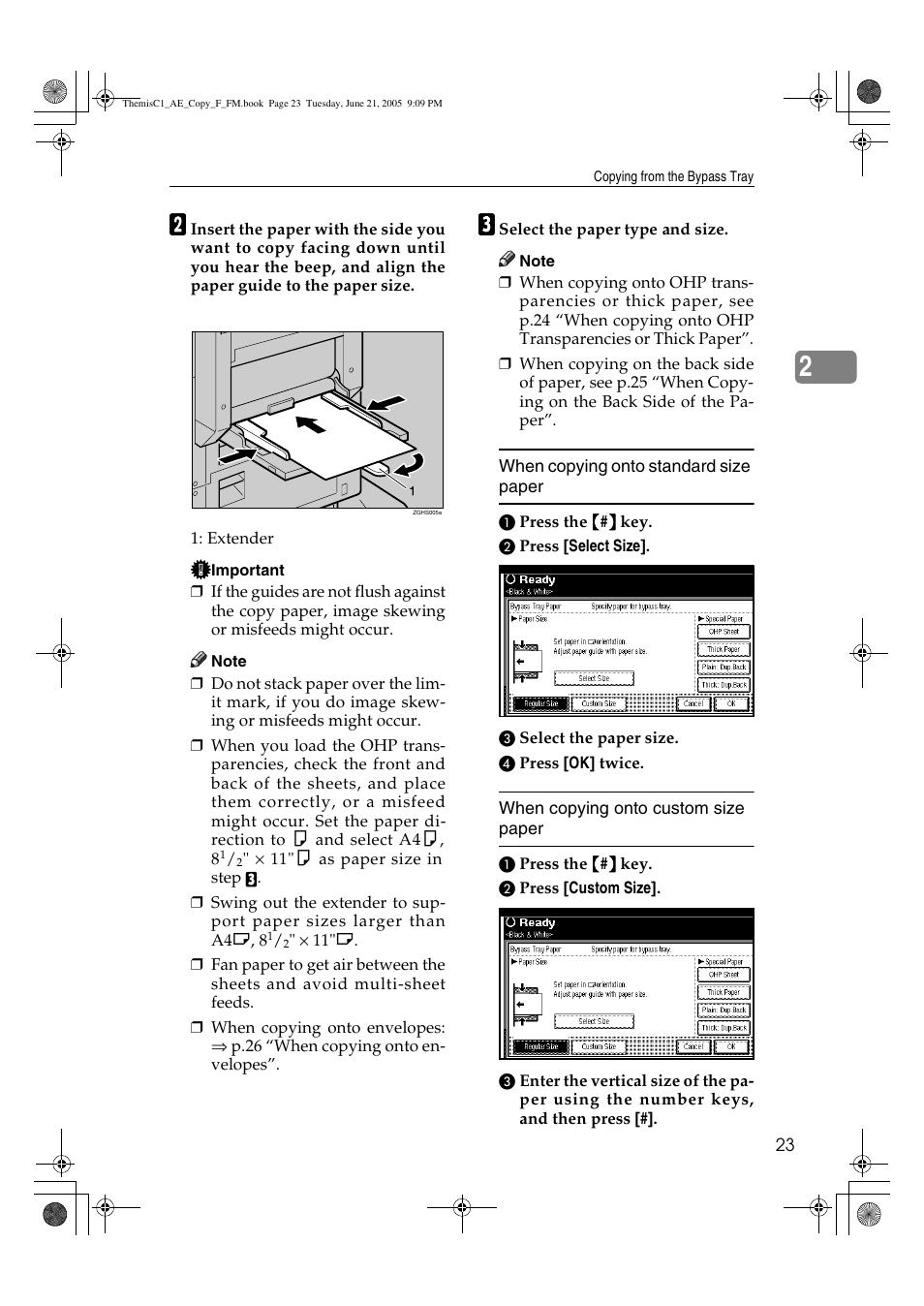 Ricoh Aficio 3232C User Manual | Page 37 / 156