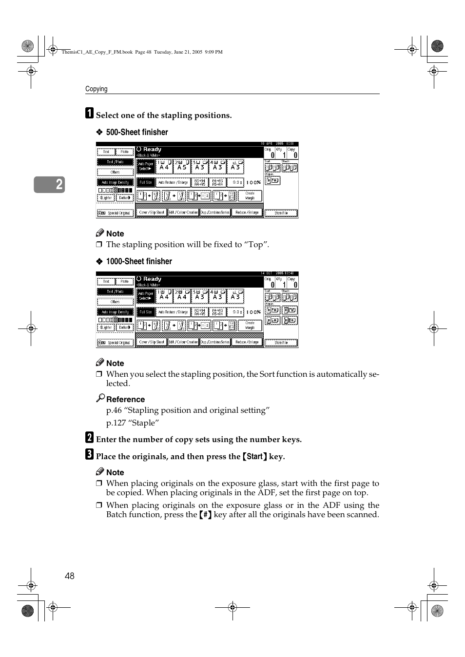 Ricoh Aficio 3232C User Manual | Page 62 / 156
