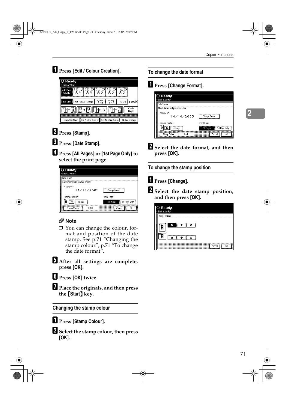 Ricoh Aficio 3232C User Manual | Page 85 / 156