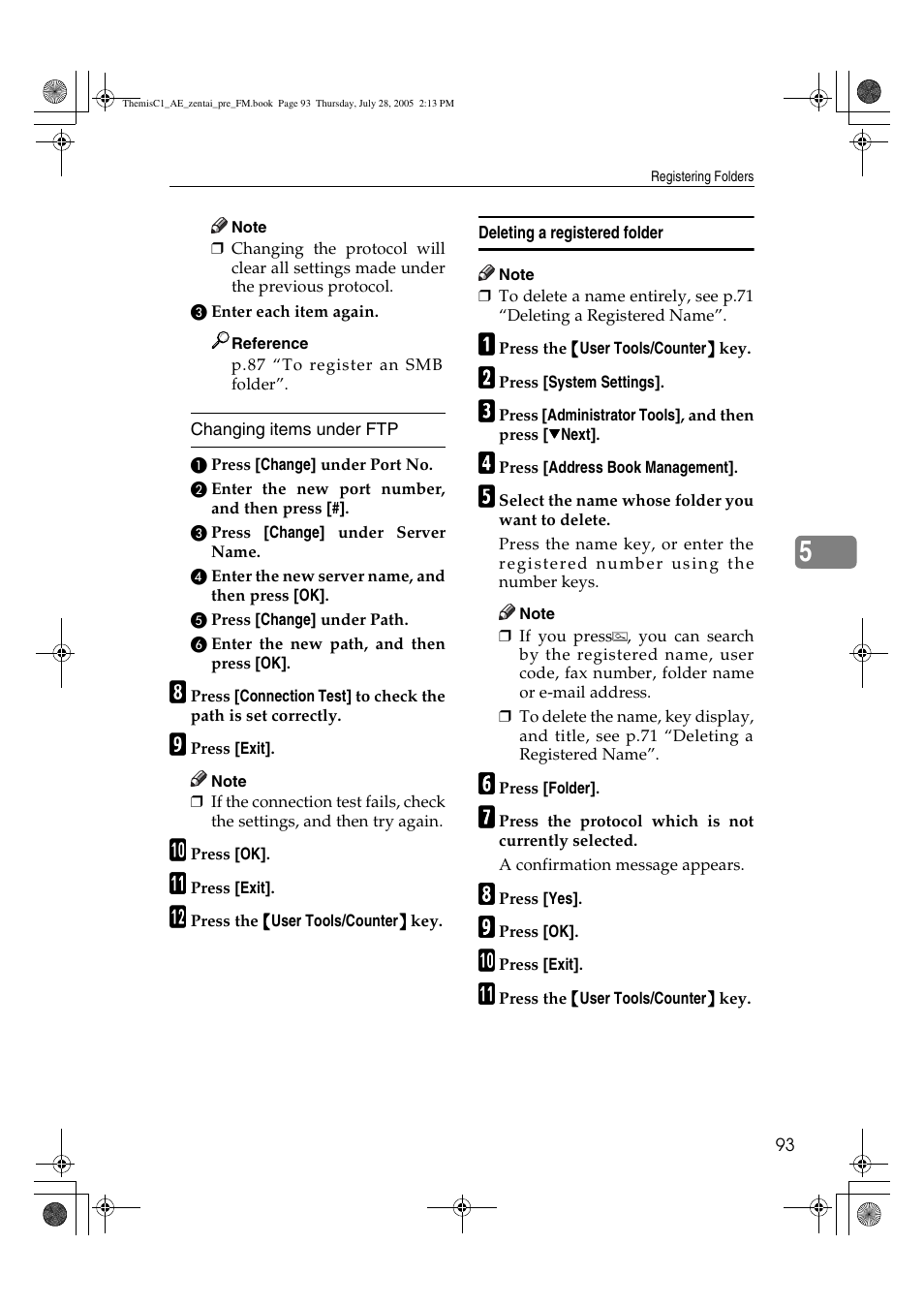 Ricoh Aficio LD132c User Manual | Page 105 / 188