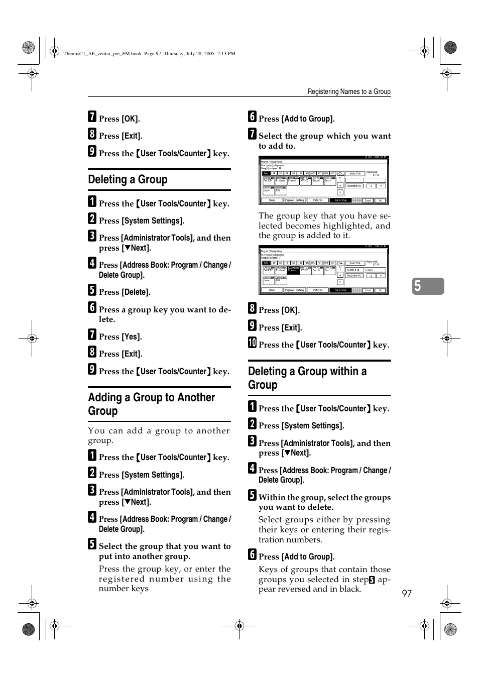 Ricoh Aficio LD132c User Manual | Page 109 / 188