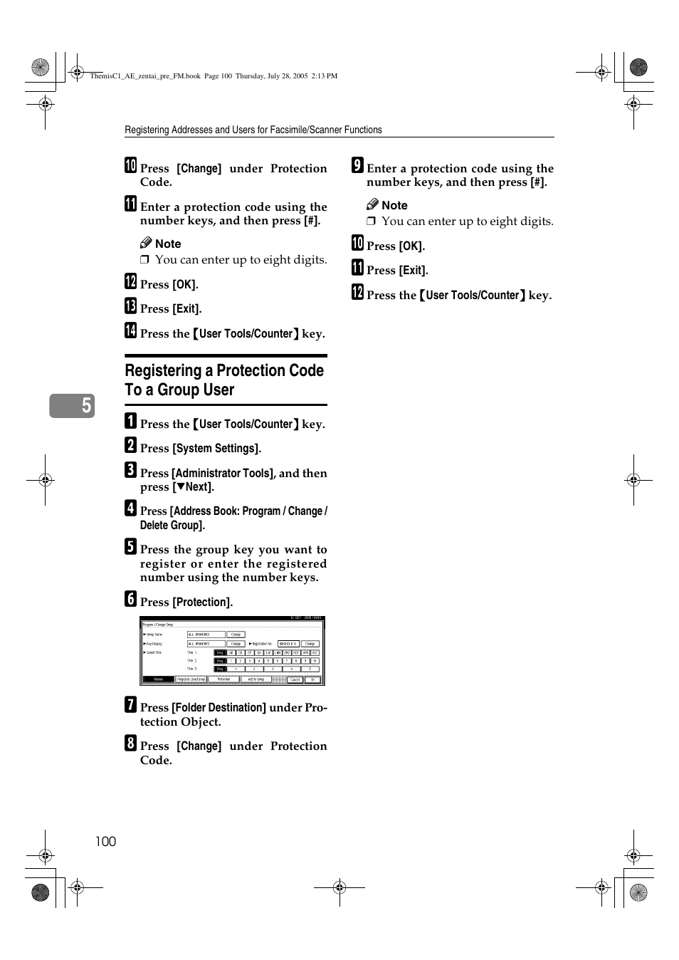 Ricoh Aficio LD132c User Manual | Page 112 / 188
