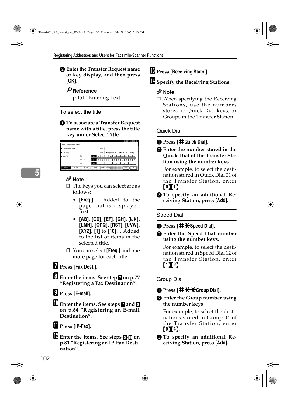 Ricoh Aficio LD132c User Manual | Page 114 / 188