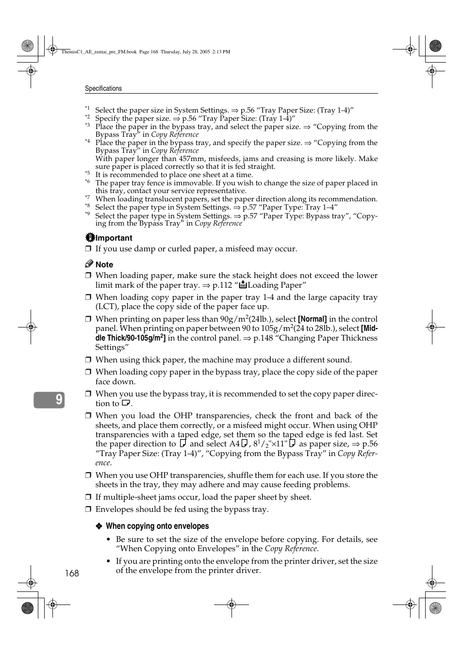 Ricoh Aficio LD132c User Manual | Page 180 / 188