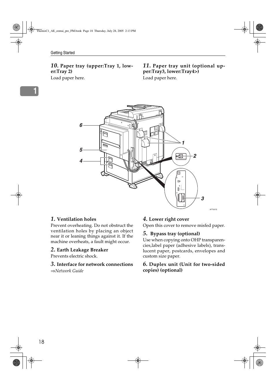 Ricoh Aficio LD132c User Manual | Page 30 / 188