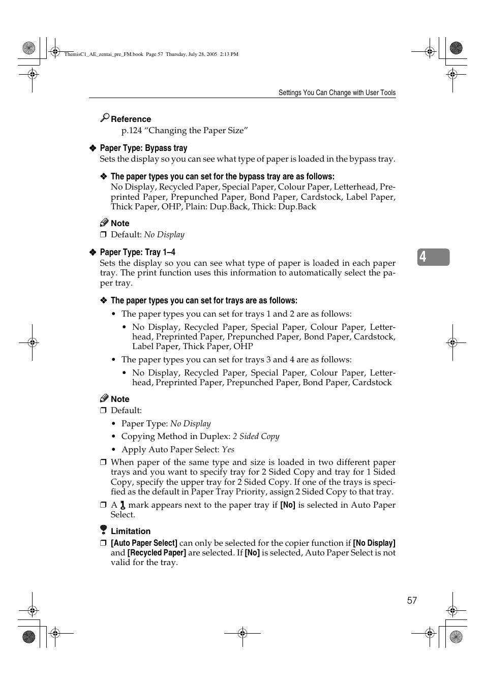 Ricoh Aficio LD132c User Manual | Page 69 / 188