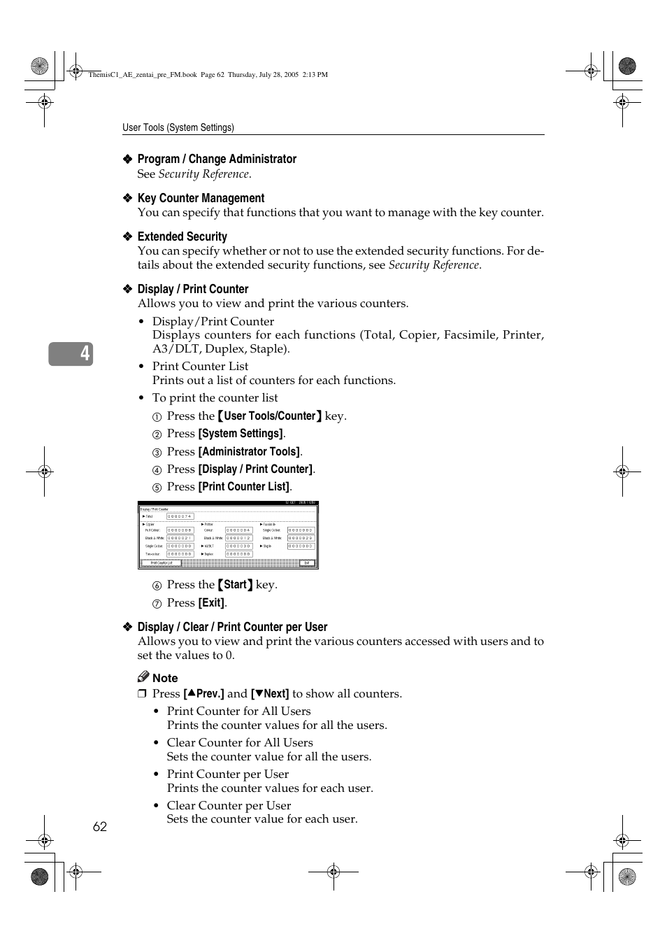 Ricoh Aficio LD132c User Manual | Page 74 / 188