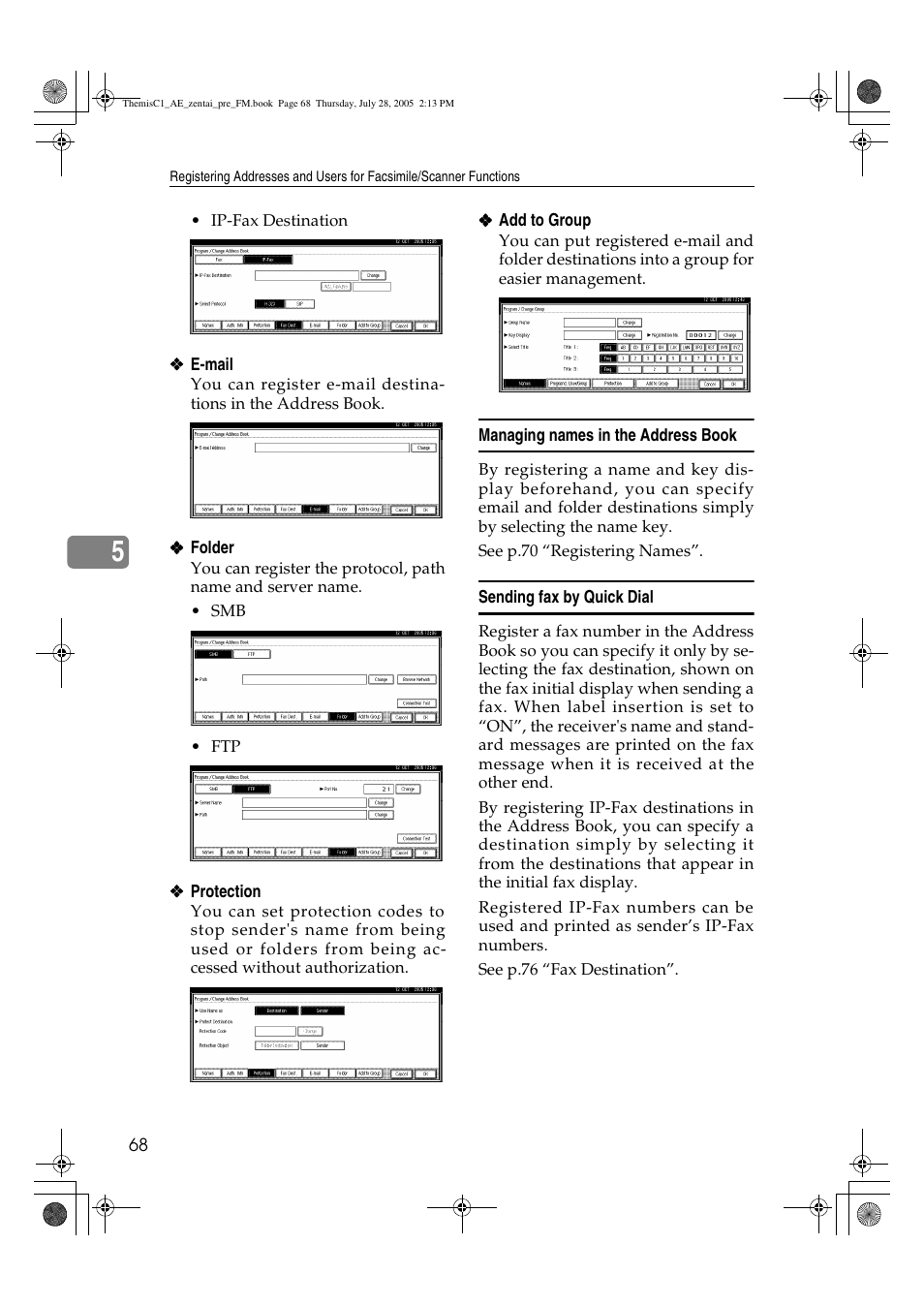 Ricoh Aficio LD132c User Manual | Page 80 / 188