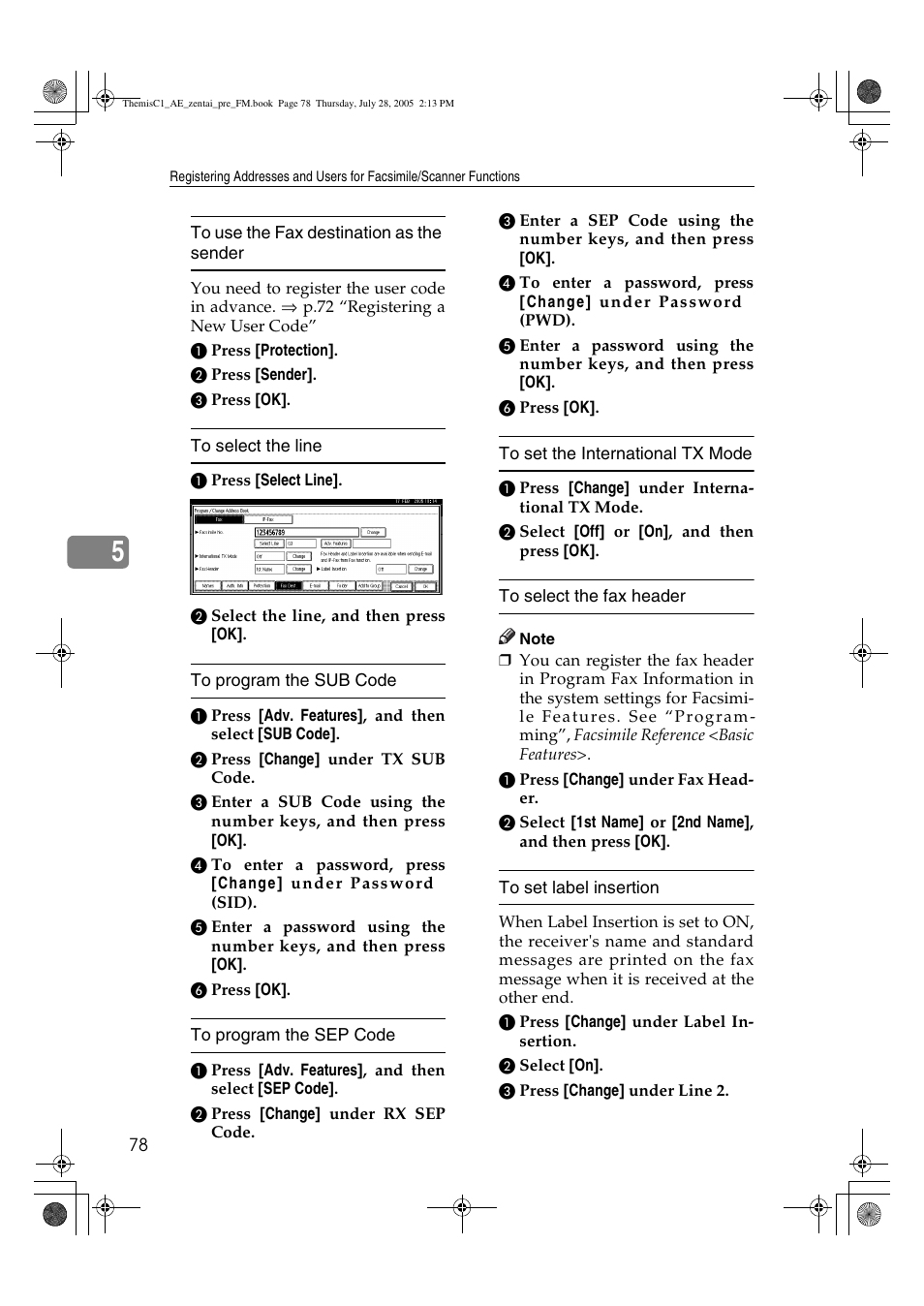 Ricoh Aficio LD132c User Manual | Page 90 / 188