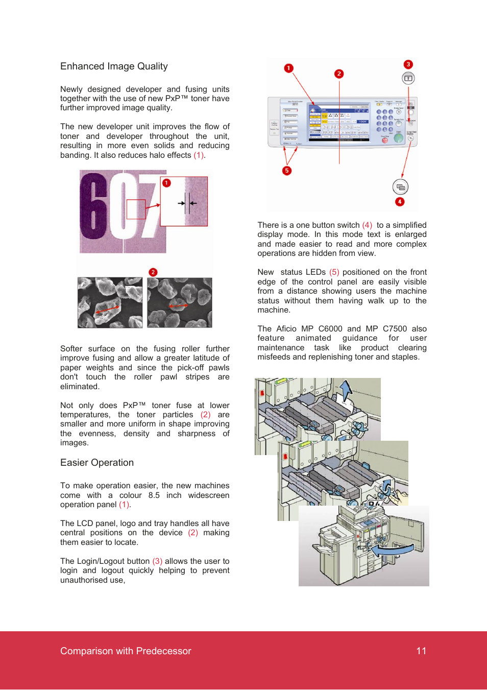 Ricoh MP C7500 User Manual | Page 11 / 72
