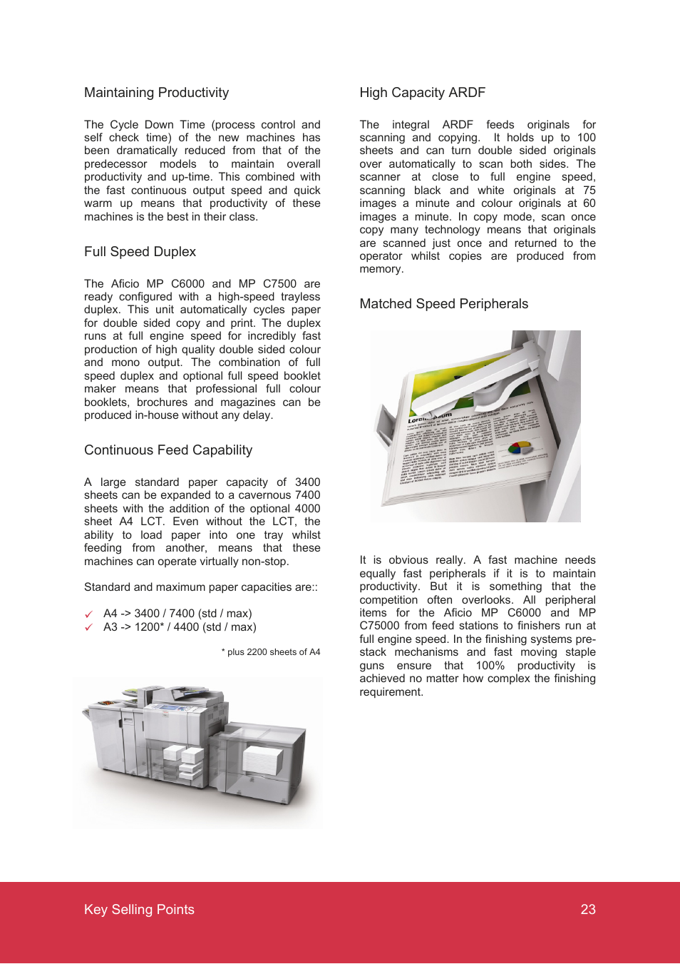 Ricoh MP C7500 User Manual | Page 23 / 72