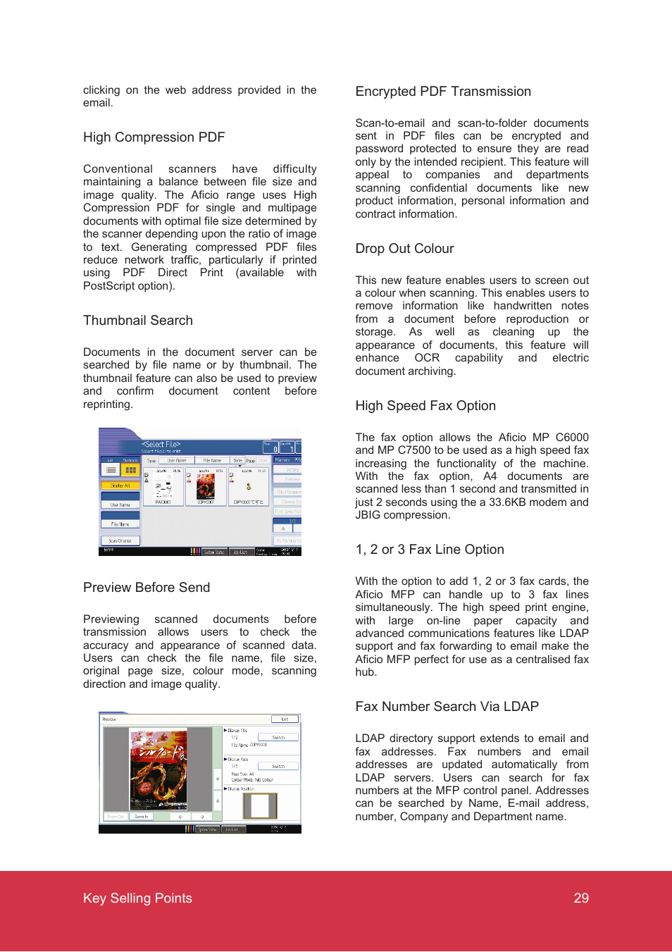Ricoh MP C7500 User Manual | Page 29 / 72