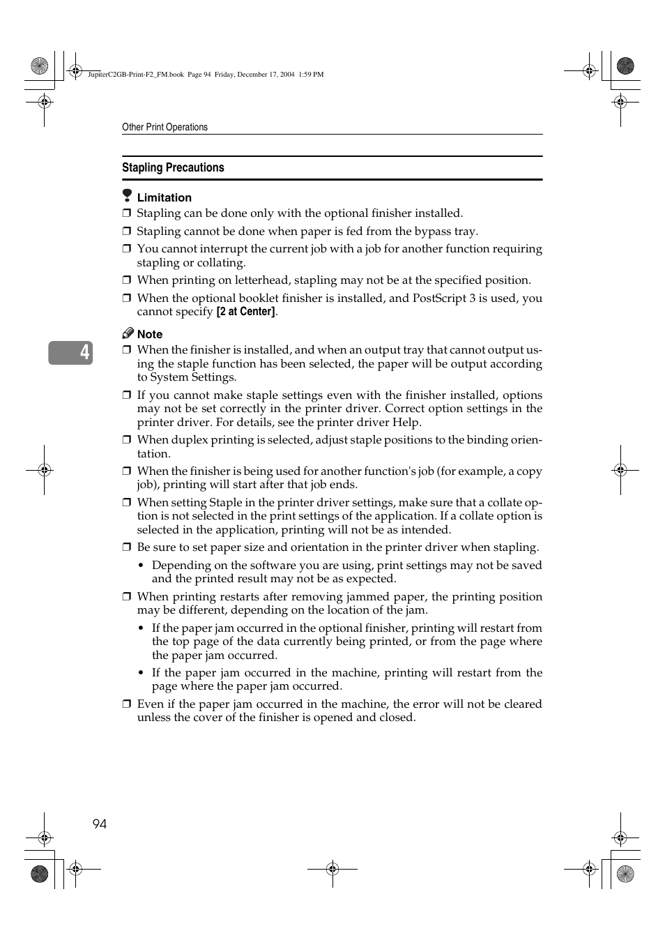 Ricoh Aficio 3228C User Manual | Page 100 / 168