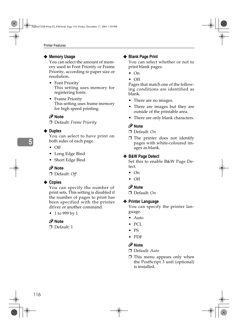 Ricoh Aficio 3228C User Manual | Page 122 / 168