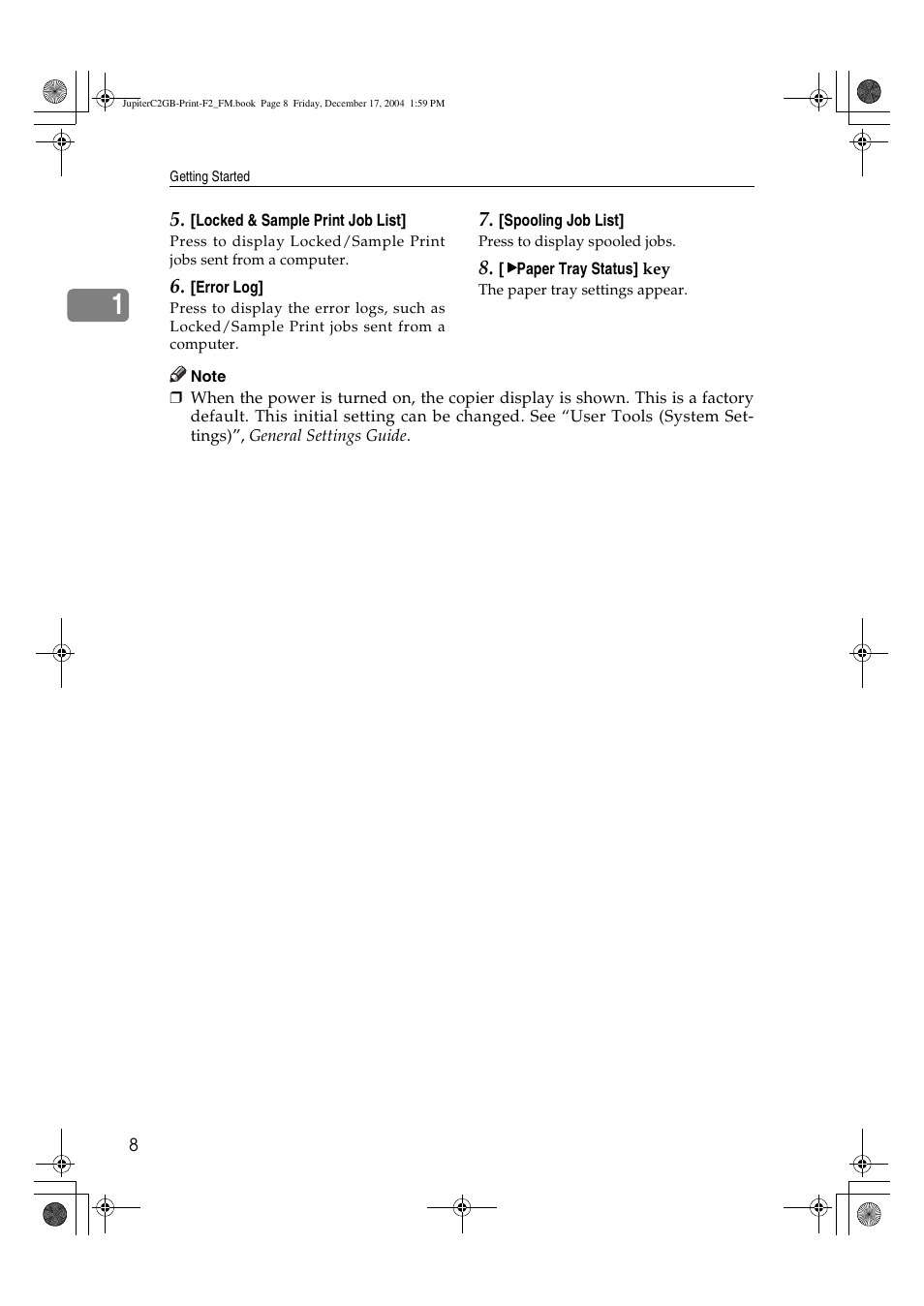 Ricoh Aficio 3228C User Manual | Page 14 / 168