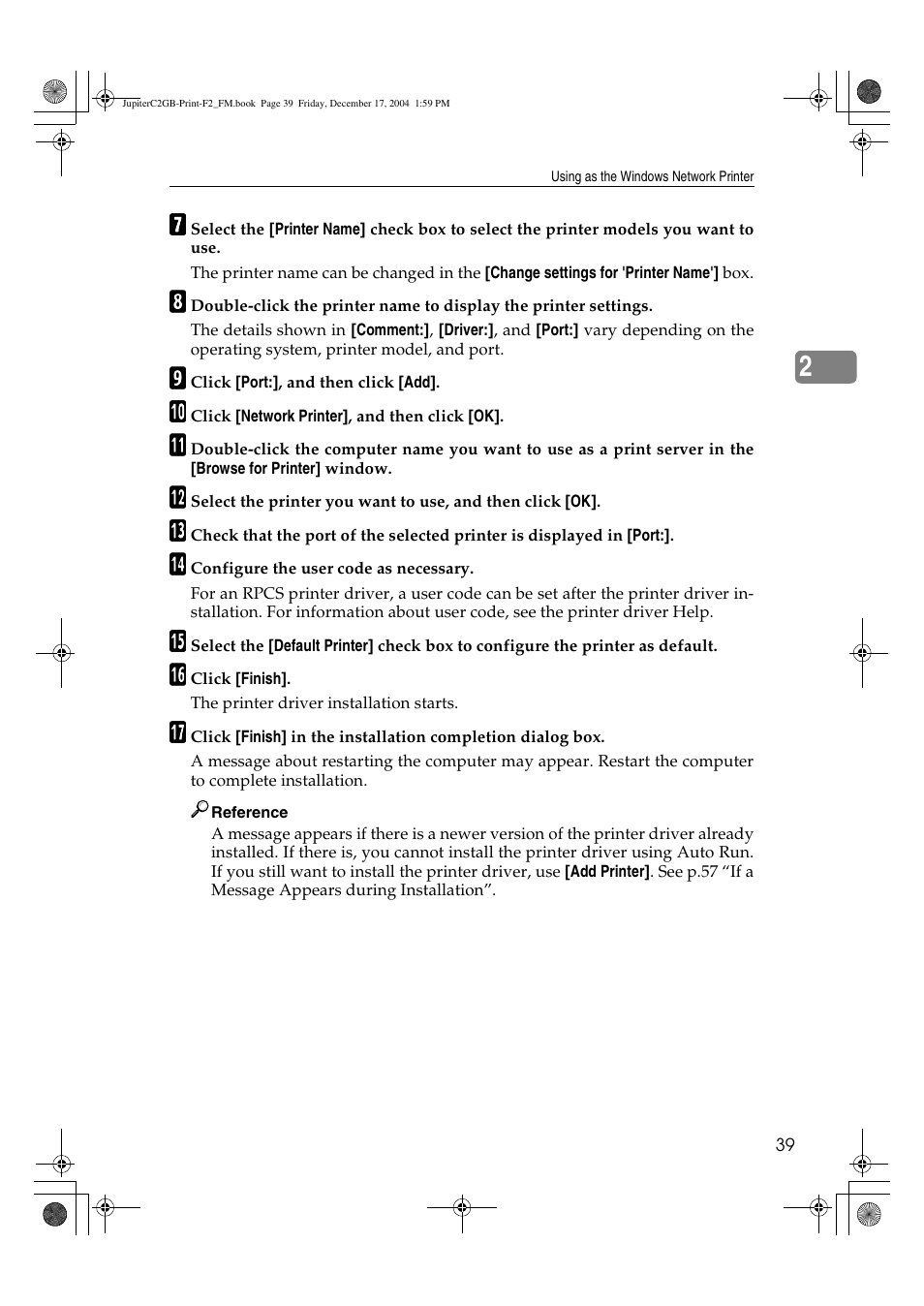 Ricoh Aficio 3228C User Manual | Page 45 / 168
