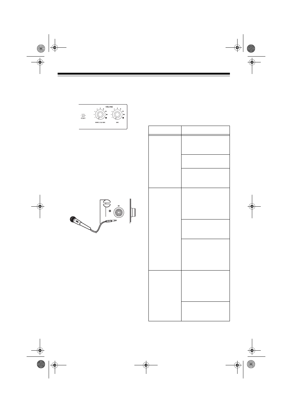 Troubleshooting, Using a wired microphone | Ricoh 32-1245 User Manual | Page 6 / 8