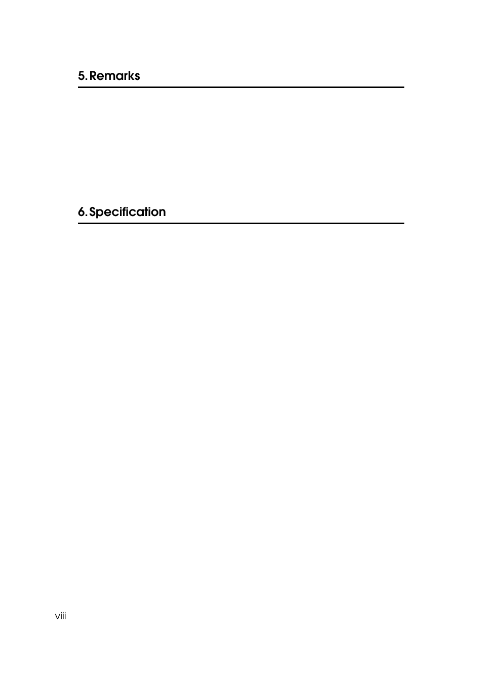 Remarks, Specification | Ricoh 270 User Manual | Page 12 / 160
