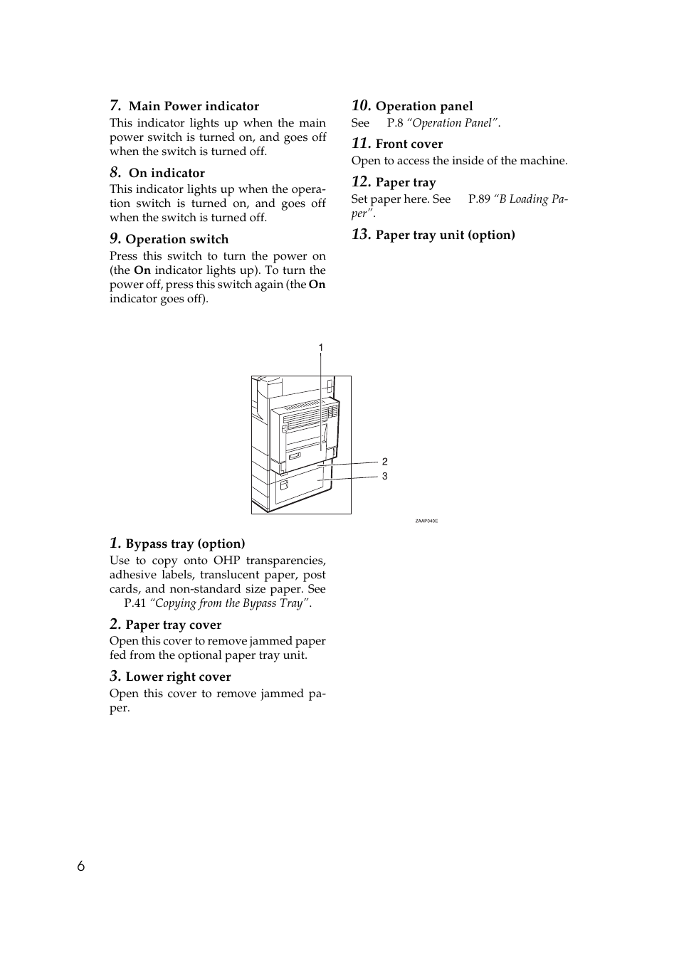 Ricoh 270 User Manual | Page 18 / 160