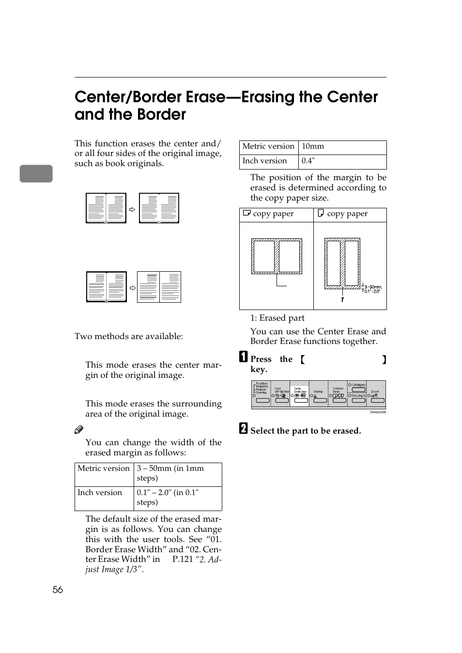 P.56 | Ricoh 270 User Manual | Page 68 / 160