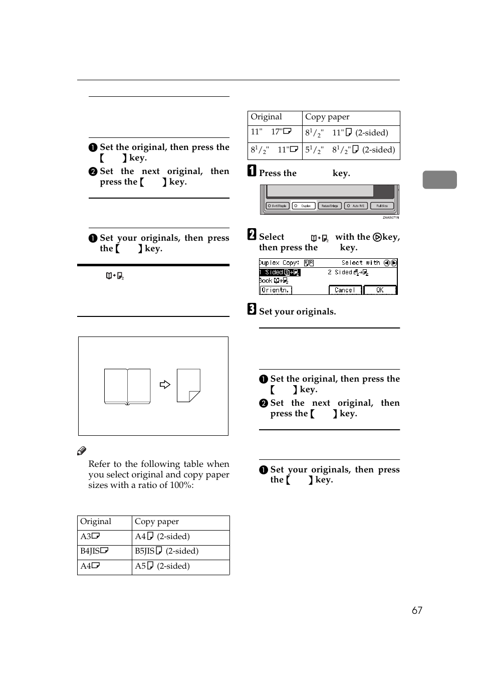 Original (book) | Ricoh 270 User Manual | Page 79 / 160