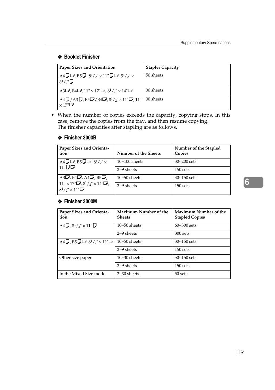 Booklet finisher | Ricoh IS 2075 User Manual | Page 131 / 142