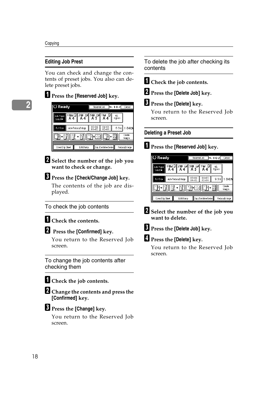 Ricoh IS 2075 User Manual | Page 30 / 142