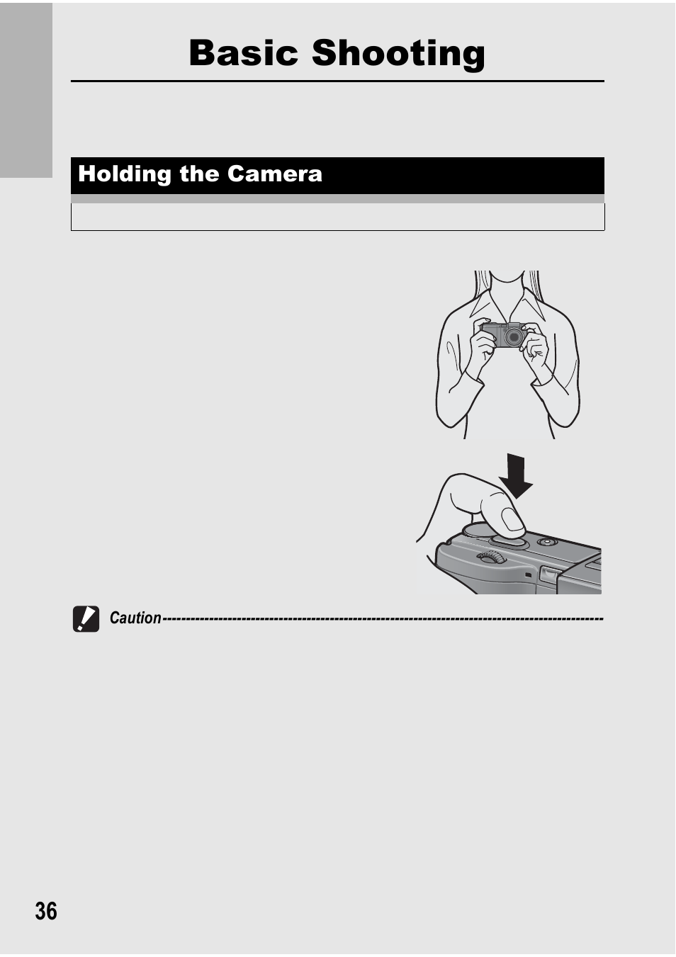 Basic shooting | Ricoh GX100 VF User Manual | Page 38 / 218