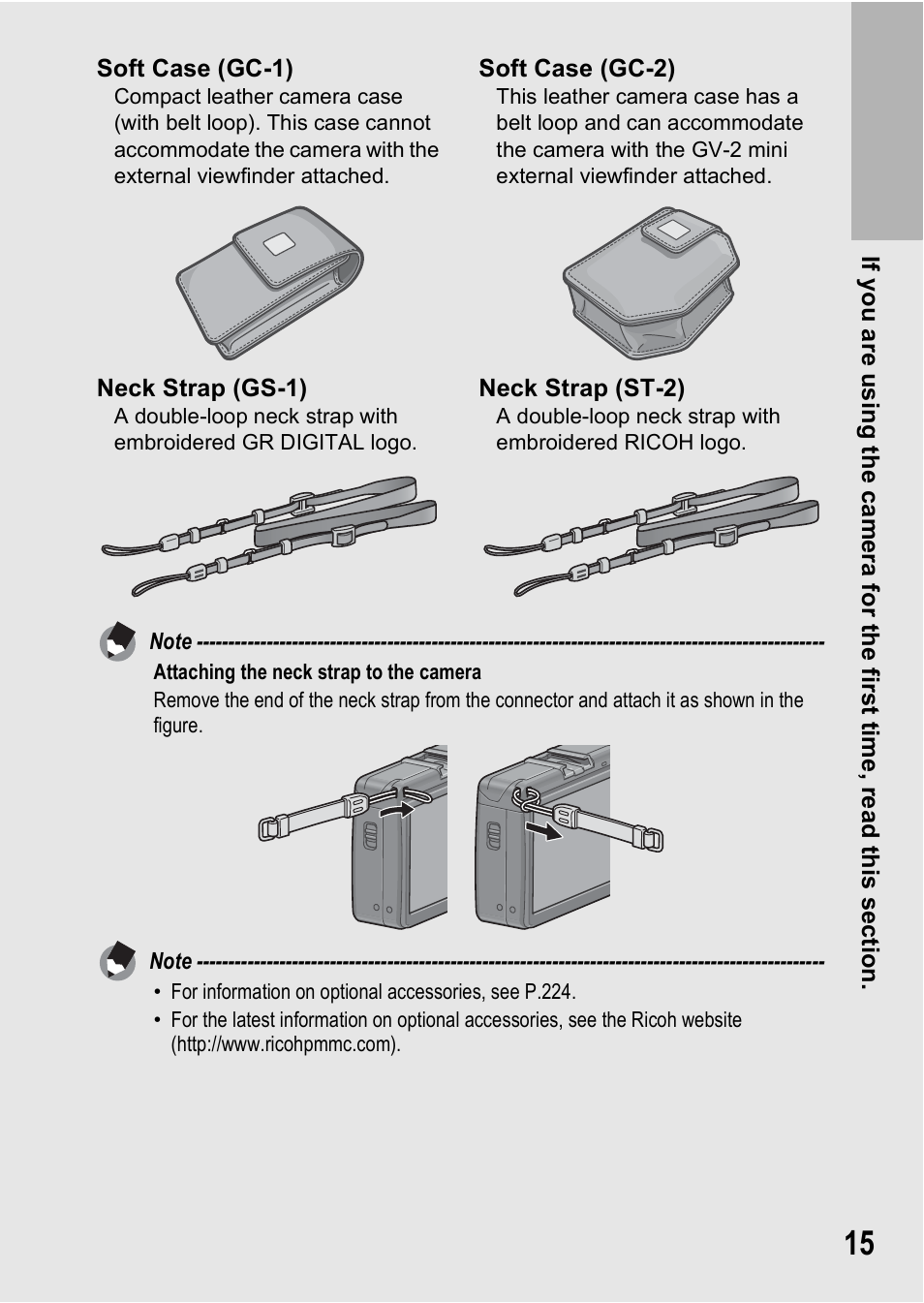 Ricoh GR Digital II User Manual | Page 17 / 242