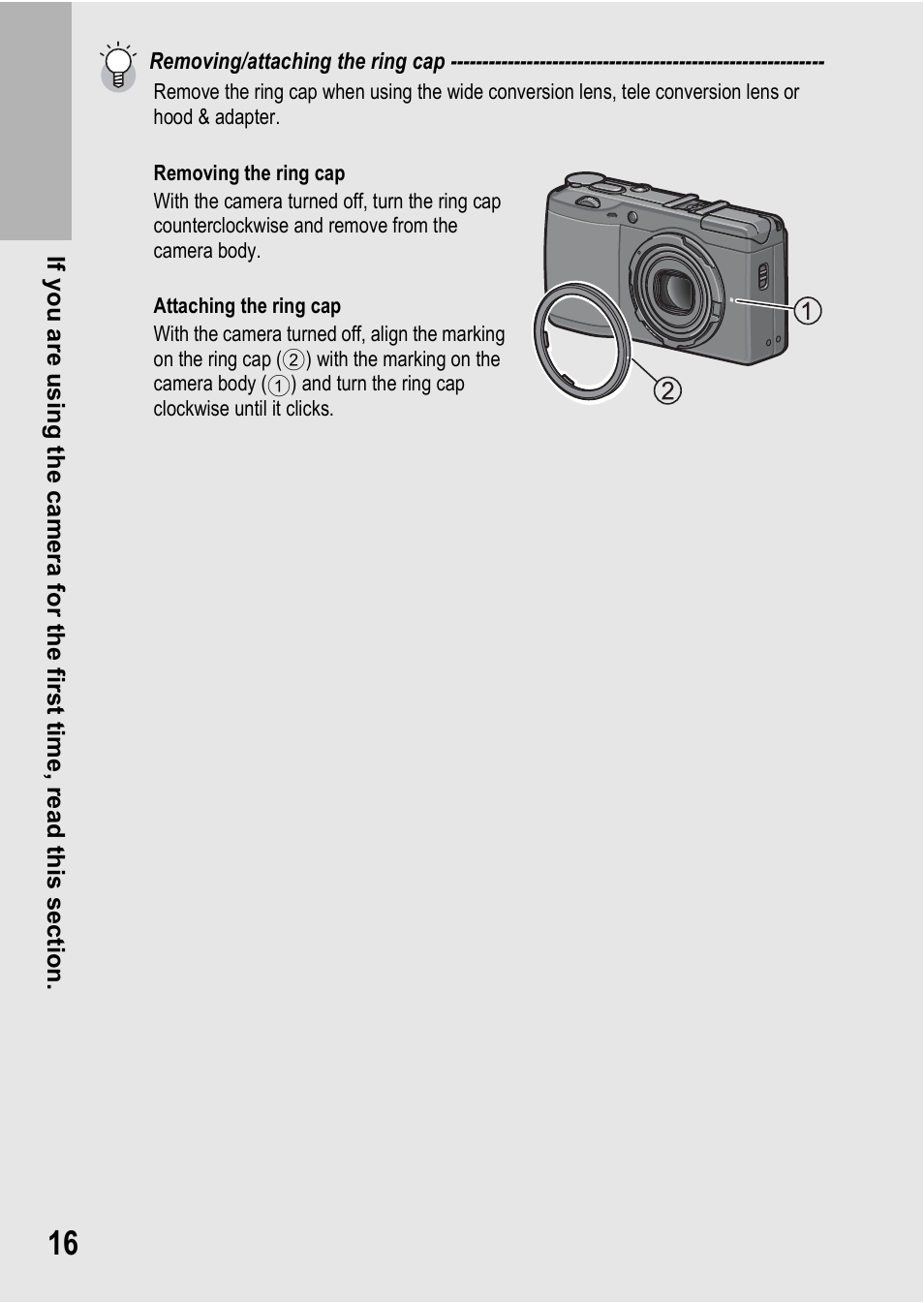 Ricoh GR Digital II User Manual | Page 18 / 242