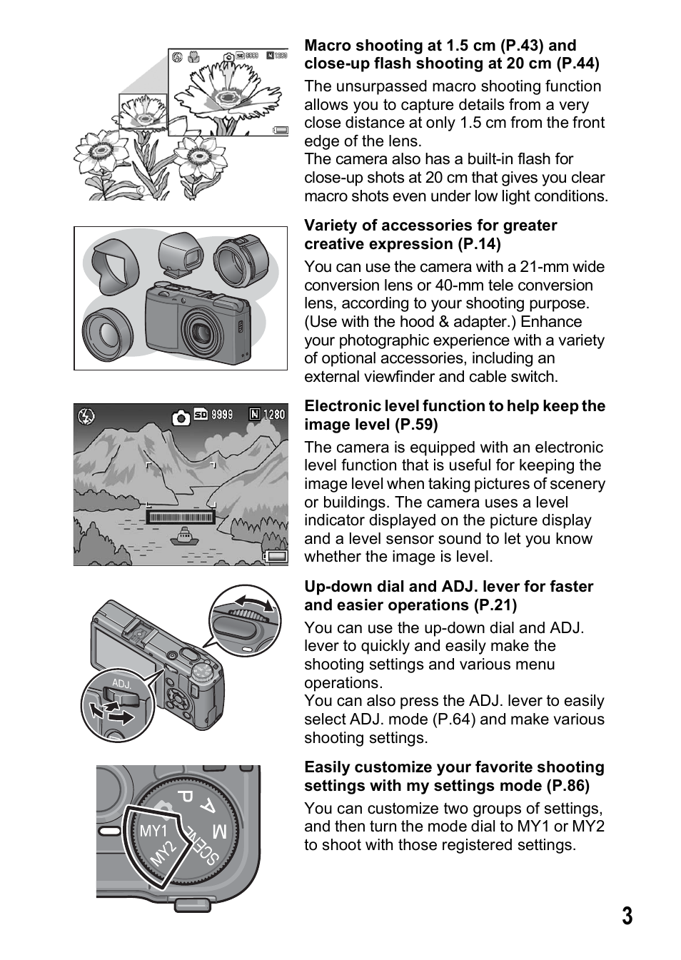 Ricoh GR Digital II User Manual | Page 5 / 242