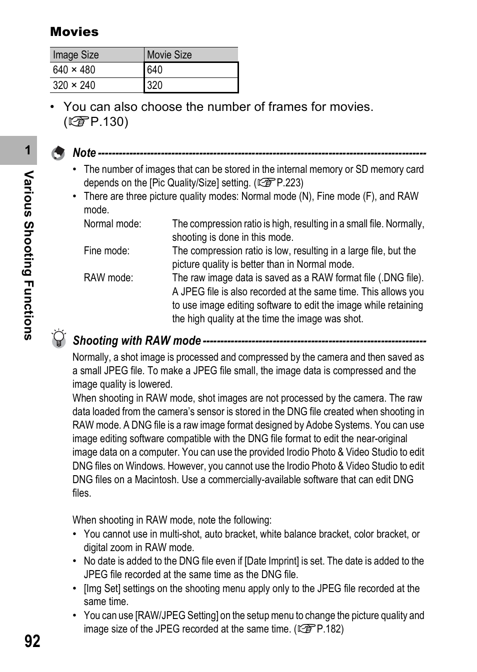 Ricoh GR Digital II User Manual | Page 94 / 242