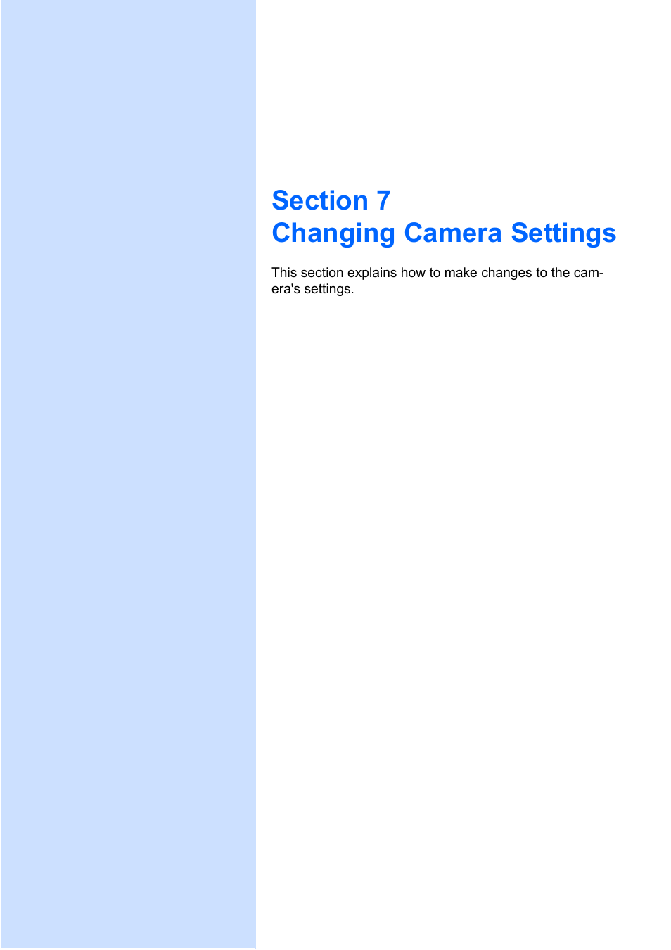 Section 7 changing camera settings | Ricoh Caplio GX User Manual | Page 111 / 194