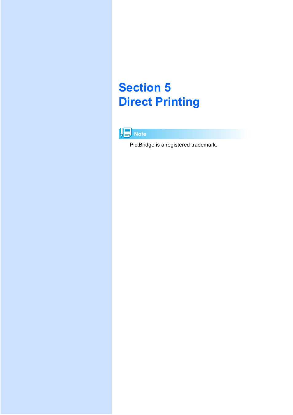 Section 5 direct printing | Ricoh Caplio GX User Manual | Page 97 / 194