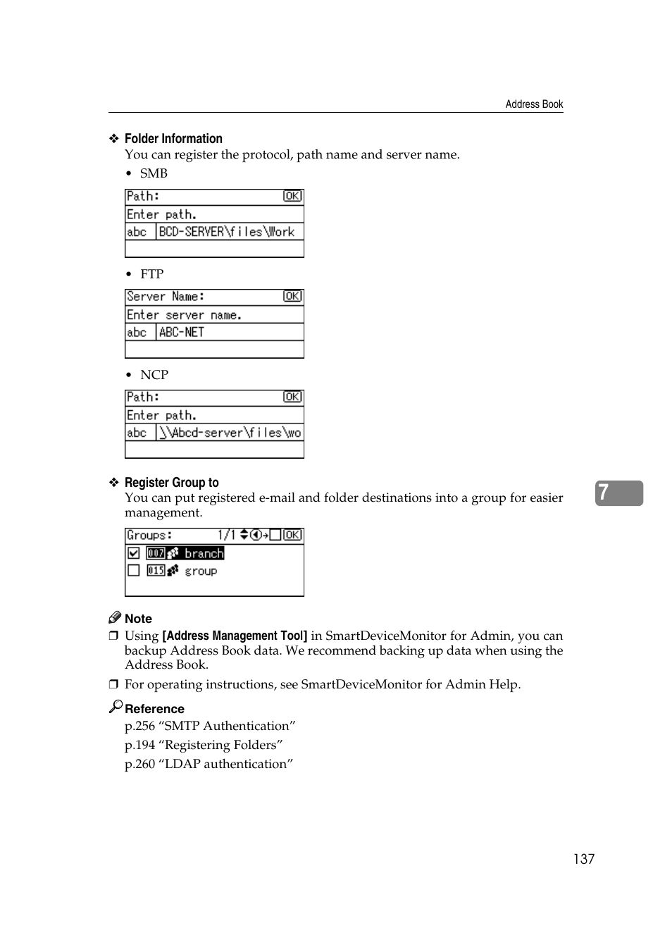 Ricoh Aficio MP 161SPF User Manual | Page 145 / 304
