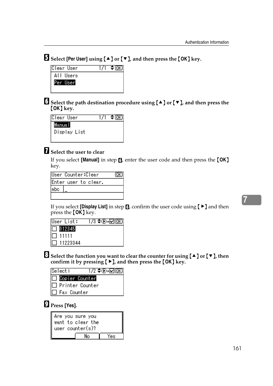 Ricoh Aficio MP 161SPF User Manual | Page 169 / 304