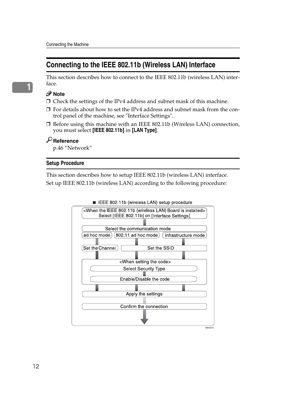 Setup procedure | Ricoh Aficio MP 161SPF User Manual | Page 20 / 304