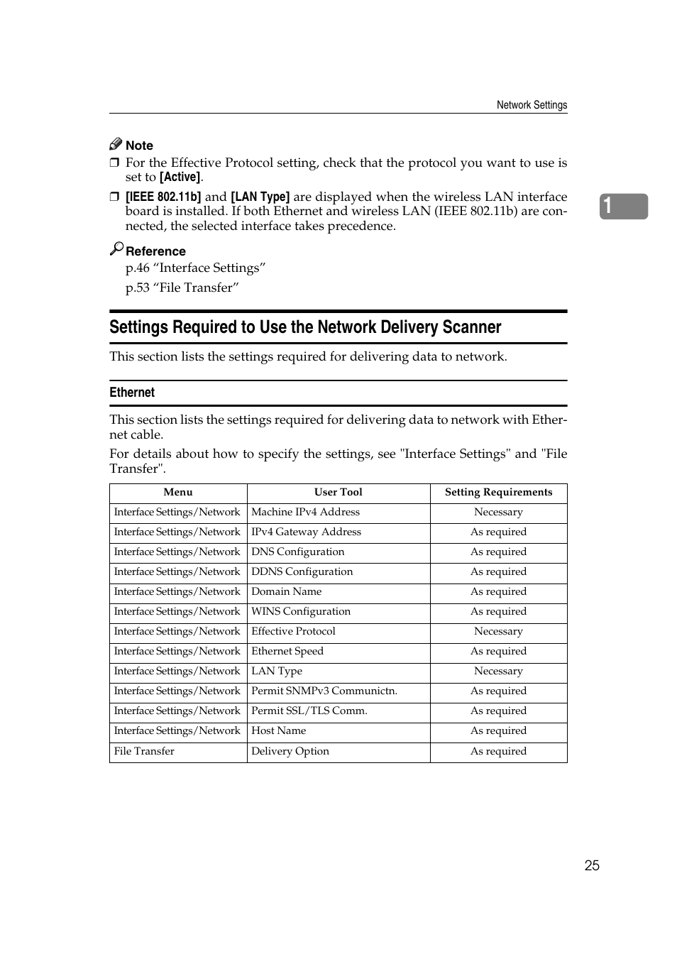 Ethernet | Ricoh Aficio MP 161SPF User Manual | Page 33 / 304