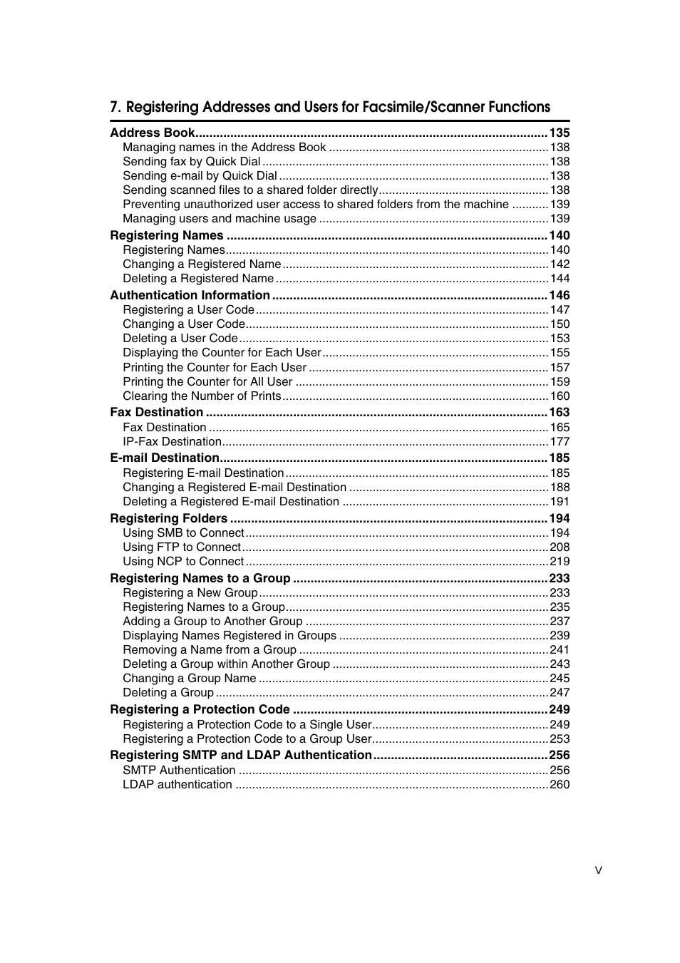Ricoh Aficio MP 161SPF User Manual | Page 7 / 304