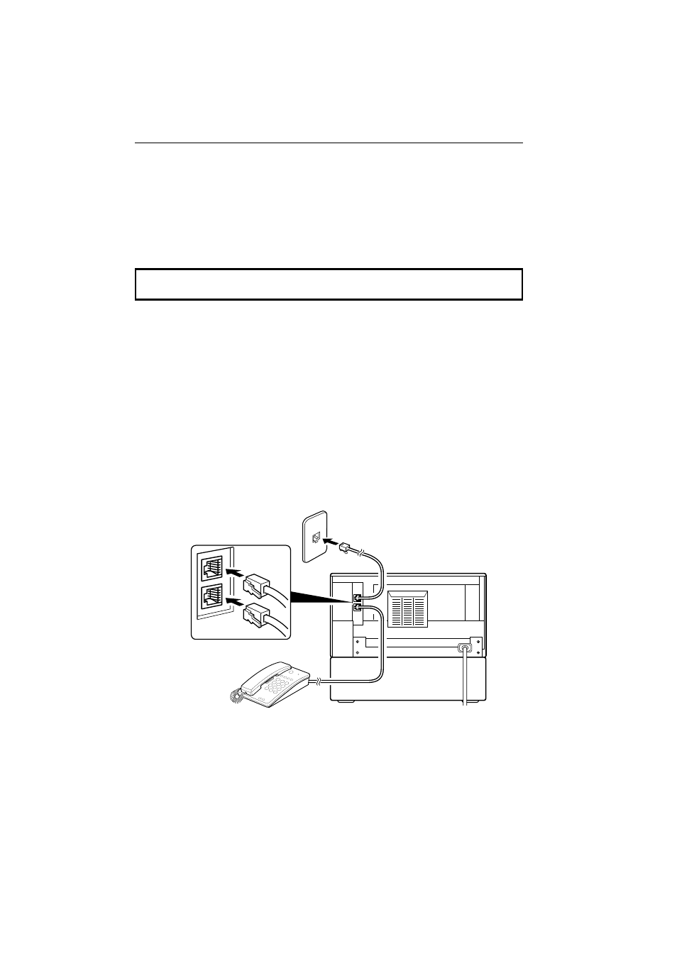 Connecting the machine, Connecting to the phone lines | Ricoh FAX1700L User Manual | Page 93 / 108