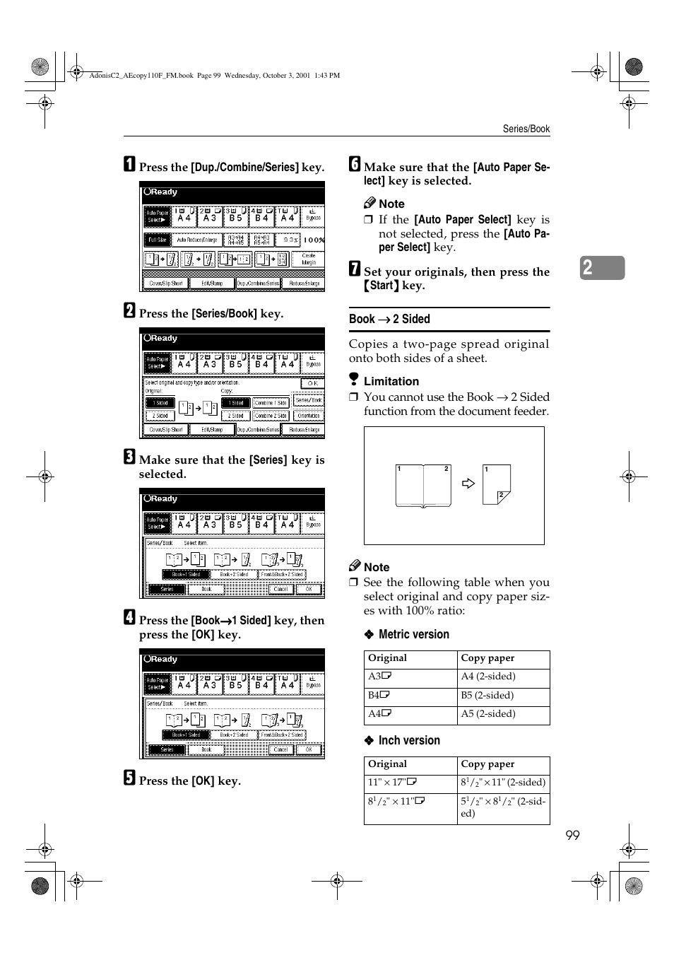 Ricoh AFICIO 1035 User Manual | Page 113 / 264