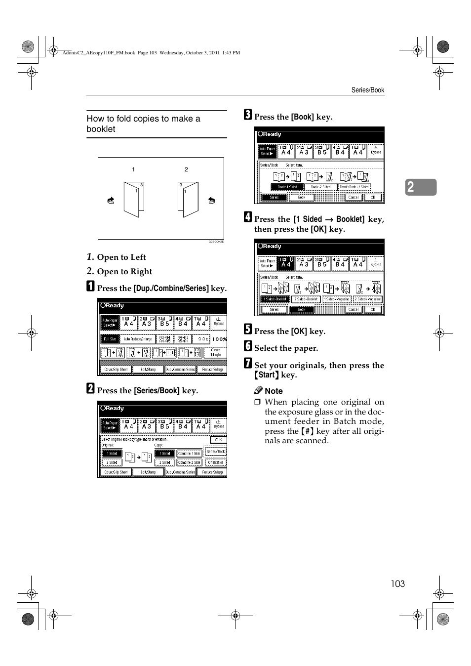 Ricoh AFICIO 1035 User Manual | Page 117 / 264