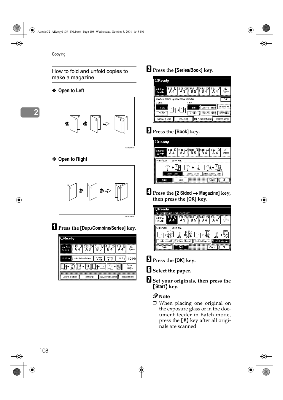 Ricoh AFICIO 1035 User Manual | Page 122 / 264
