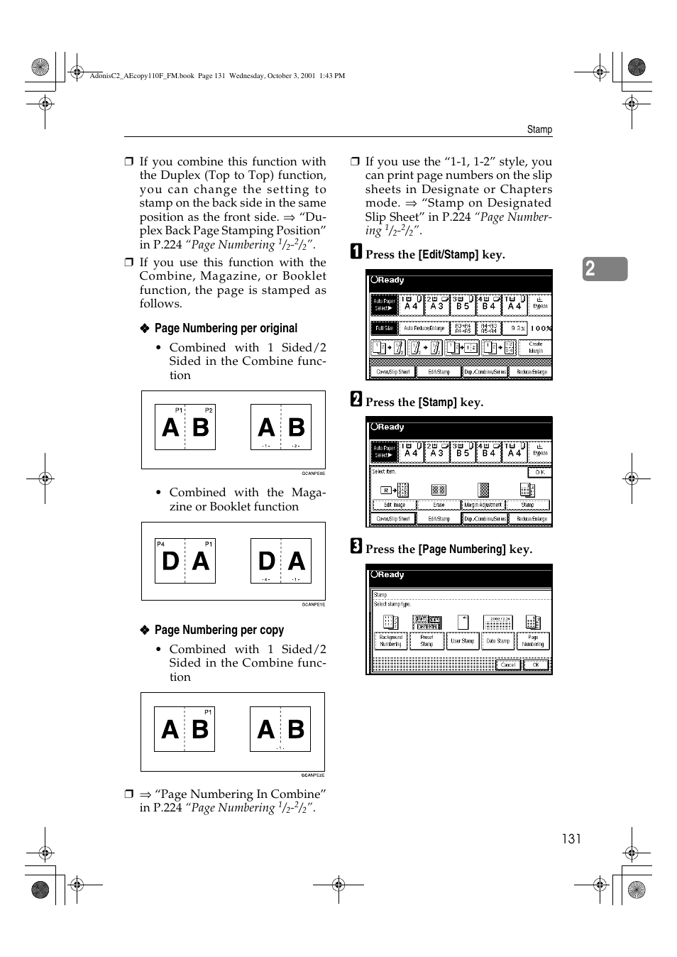 Ricoh AFICIO 1035 User Manual | Page 145 / 264