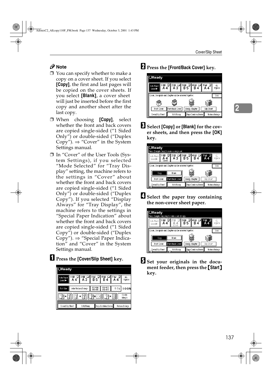 Ricoh AFICIO 1035 User Manual | Page 151 / 264