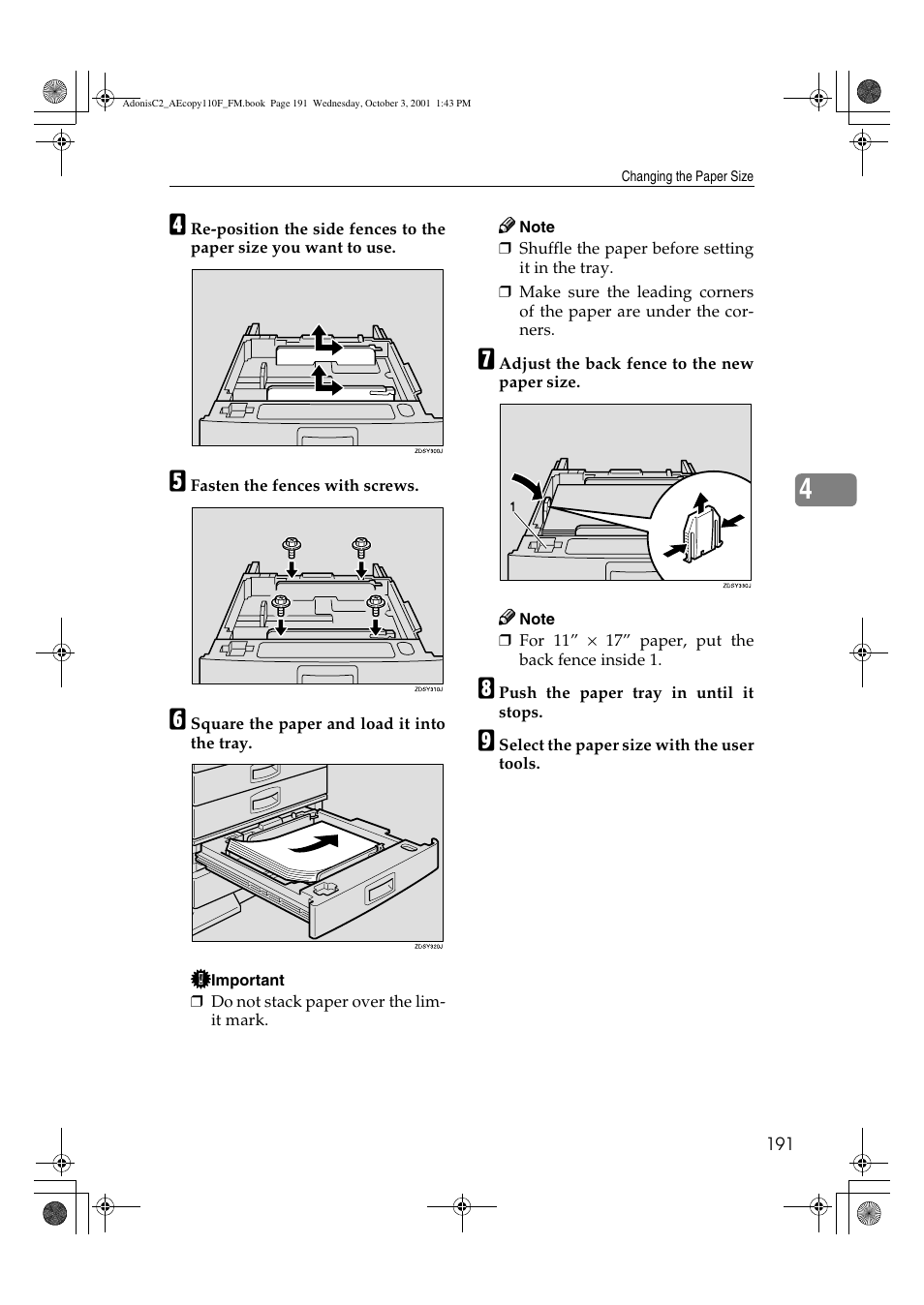Ricoh AFICIO 1035 User Manual | Page 205 / 264