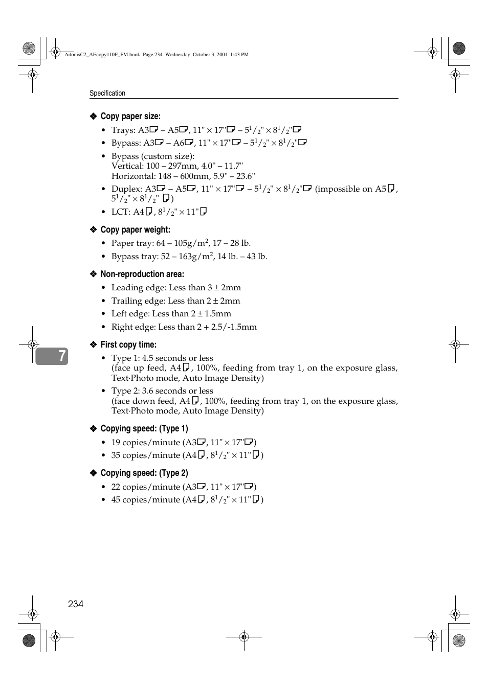 Ricoh AFICIO 1035 User Manual | Page 248 / 264