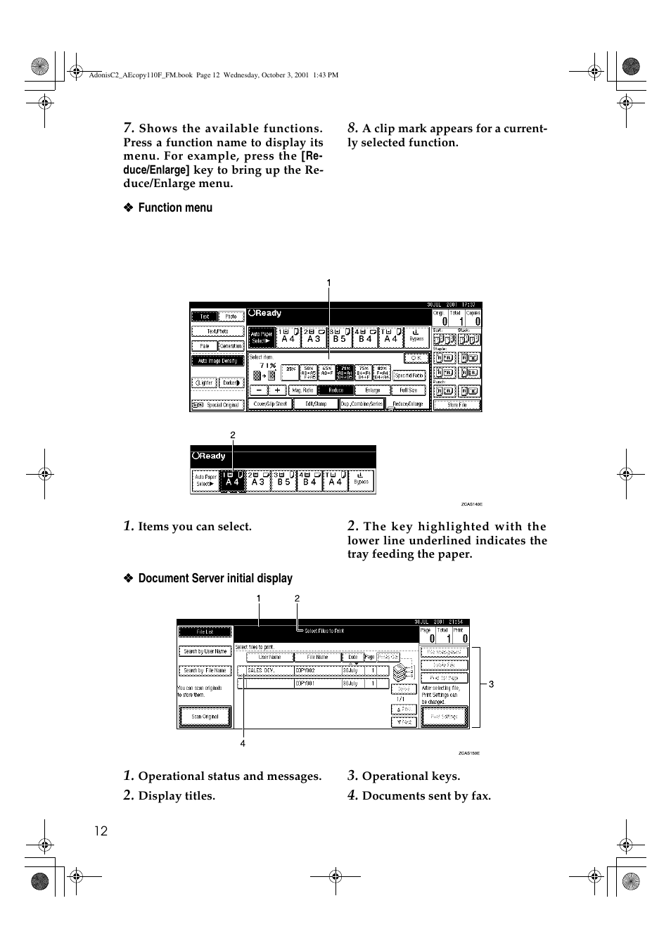 Ricoh AFICIO 1035 User Manual | Page 26 / 264