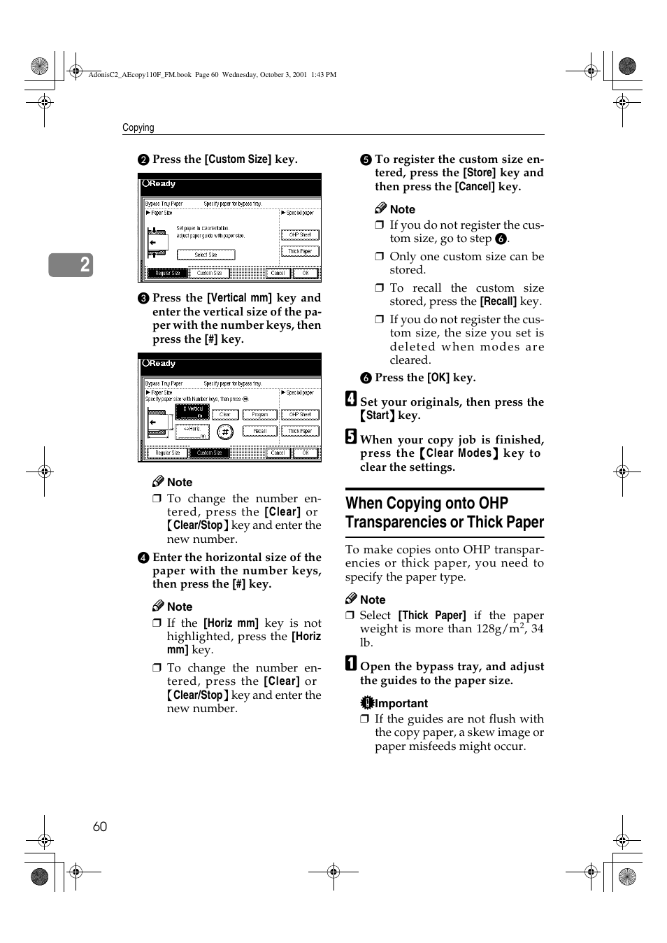 Ricoh AFICIO 1035 User Manual | Page 74 / 264